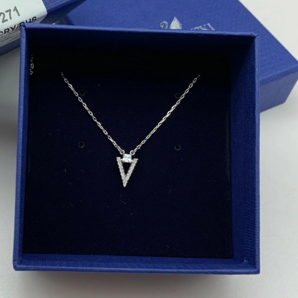 Swarovski Silver Crystal Necklace